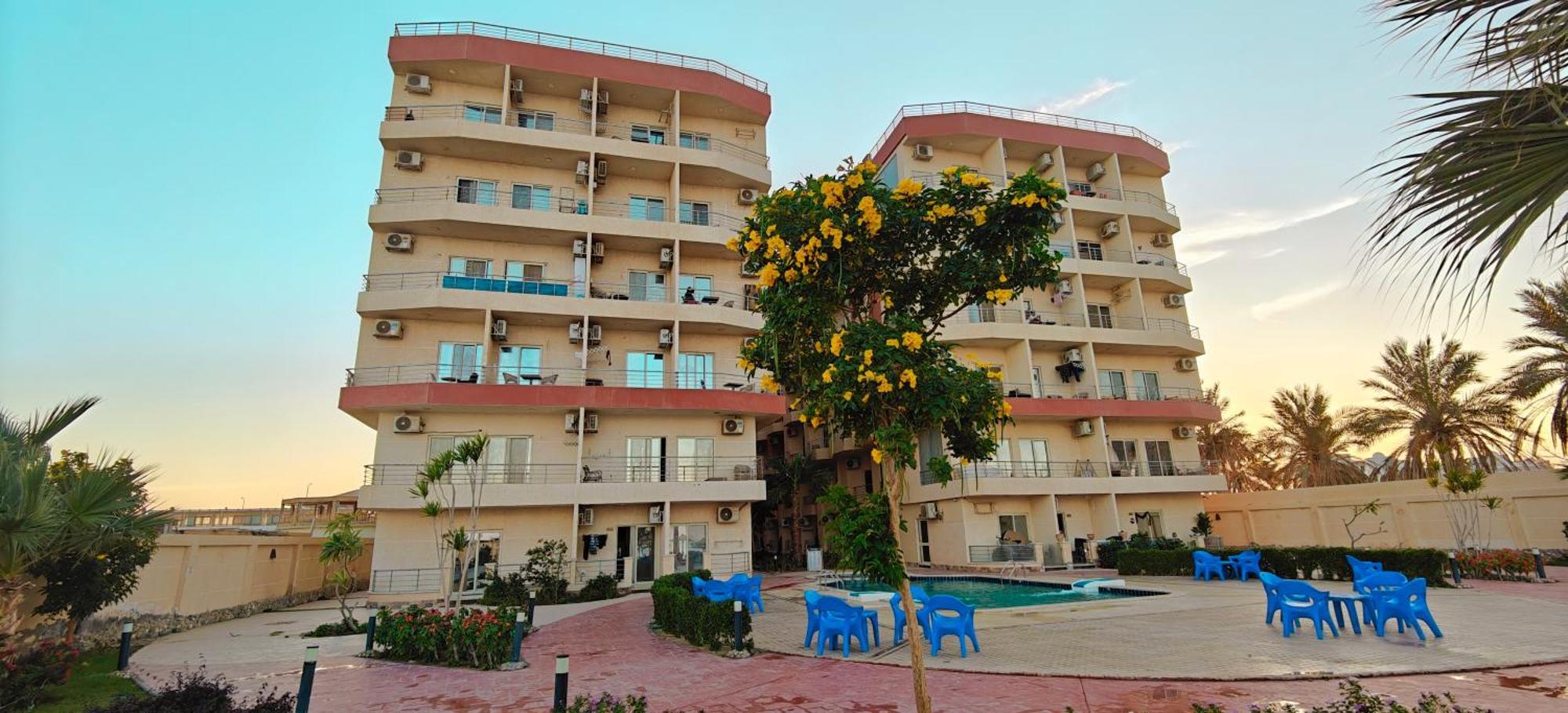 Casablanca Beach Direct Sea View Tow Bedroom Apartment Hurghada Zimmer foto